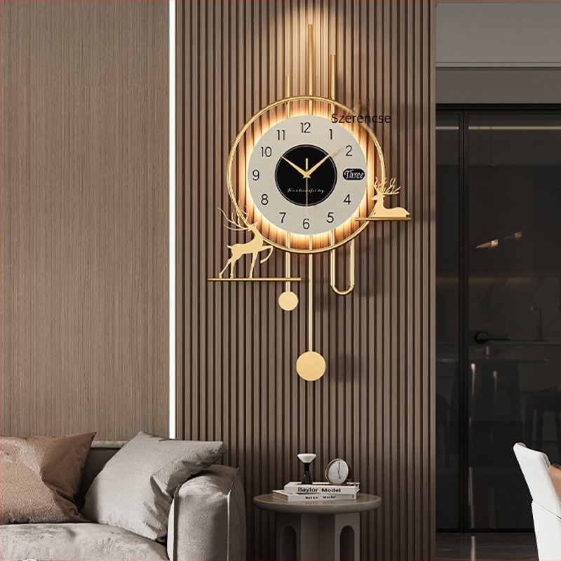 Fali óra, modern minimalista design, csendes járású mozgás, fém ház, bevonatos üveg, papíralapú számlap