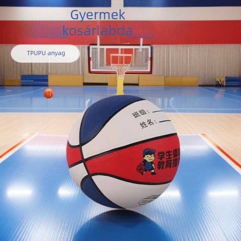 Gyerekeknek készült kosárlabda No. 4 és No. 5, TPU anyag, logó testreszabás