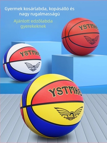 Gyermekek edzéséhez szánt kosárlabda, méretek No.3, No.4, No.5, No.7, kék