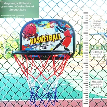 Kosárlabda kosárkeret edzéshez – öntöttvas konstrukció, 1,5 kg, csomagolás 48×37×6 cm, kód 58880