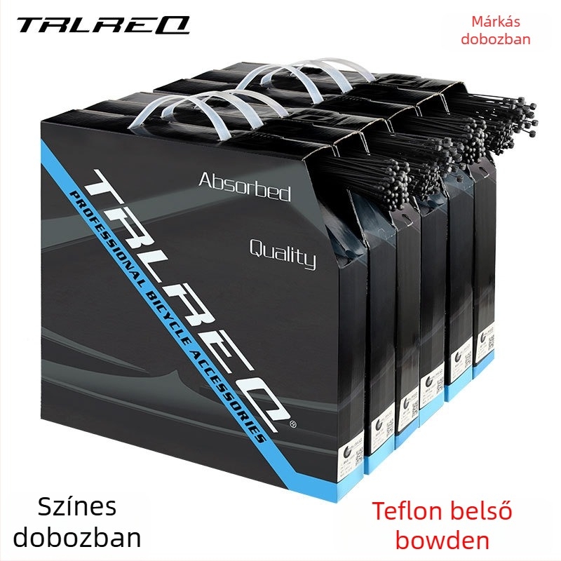 TRLREQ Teflon belső bowden fékhez és váltóhoz, rozsdamentes acél
