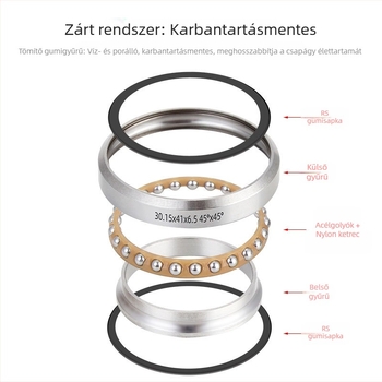 TOOPRE Hegyi kerékpár fejcsapágy csésze 41/41.8/47/49/51/52 mm – javító készlet