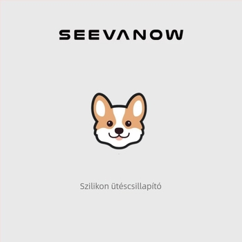 Teniszütő rezgéscsillapító — aranyos kutyás dizájn, vibrációcsillapítás