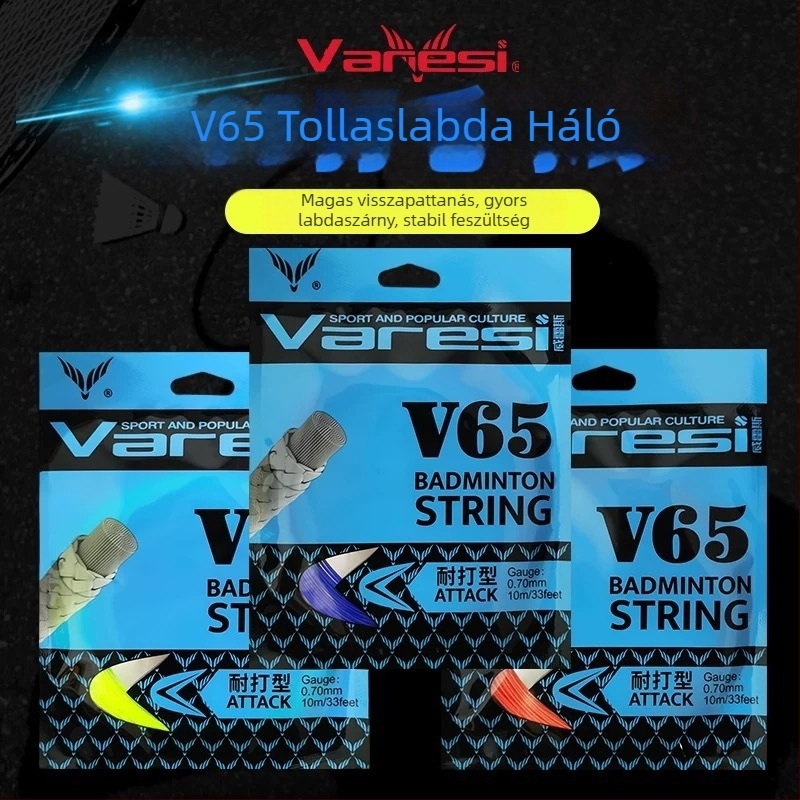 V-65 ütőhúr, nylonból – Varesi, badmintonhoz