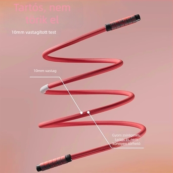 Hosszú pamut kötél csoportos ugrásokhoz, professzionális csapat kötél