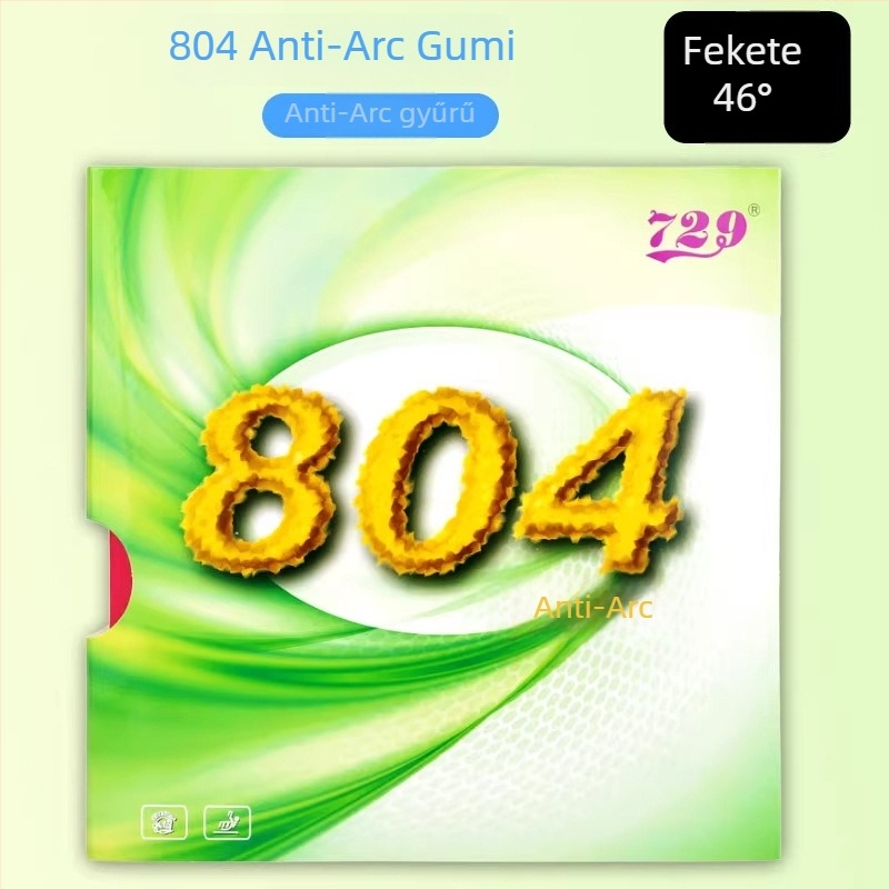 Raketagumi 804 – Anti-Arc, Anti-Rubber, Márka 729, Termék szám 804, alkalmas asztaliteniszhez, tollaslabdához és teniszezéshez