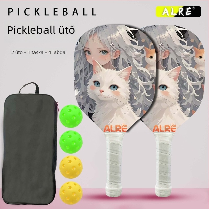 Fából készült pickleball ütő, 160 g, ideális kezdőknek edzéshez