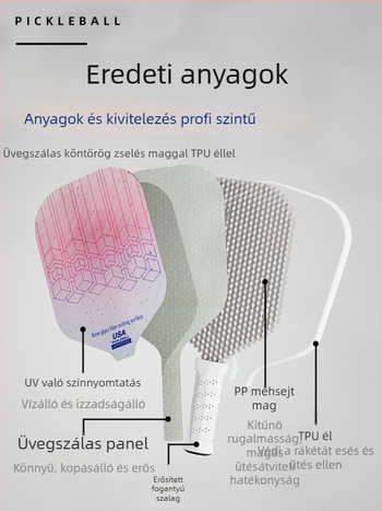 Kaiyi üvegszálas pickleball ütő készlet
