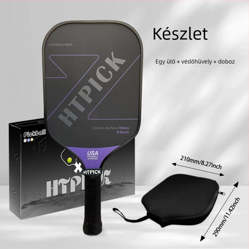 Pickleball ütő Htpick | T700 szénszálas | 235 g | textúra textil