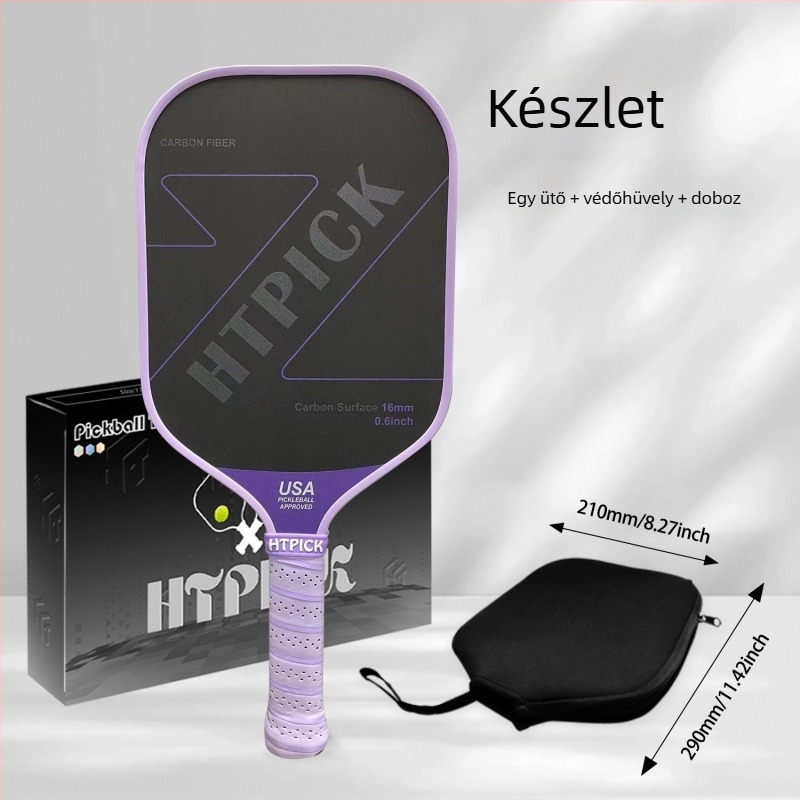 Pickleball ütő Htpick | T700 szénszálas | 235 g | textúra textil