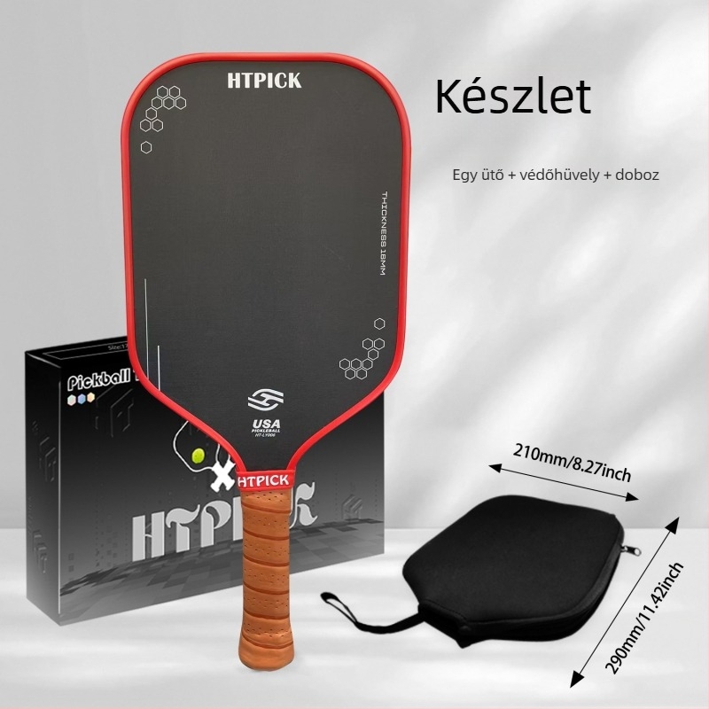 Pickleball ütő Htpick | T700 szénszálas | 235 g | textúra textil