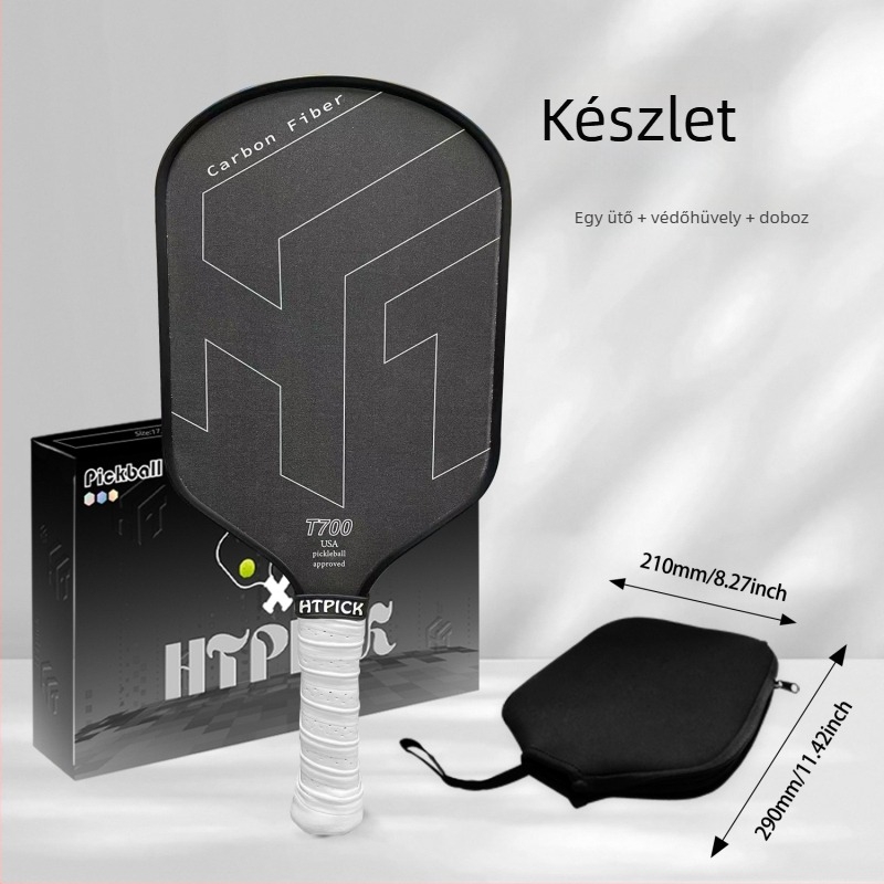 Pickleball ütő Htpick | T700 szénszálas | 235 g | textúra textil