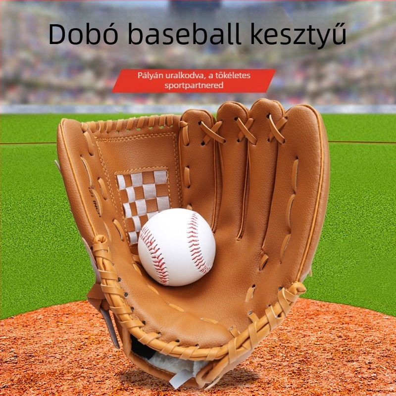 Baseball kesztyű PU műbőr gyerekeknek, testre szabható logóval