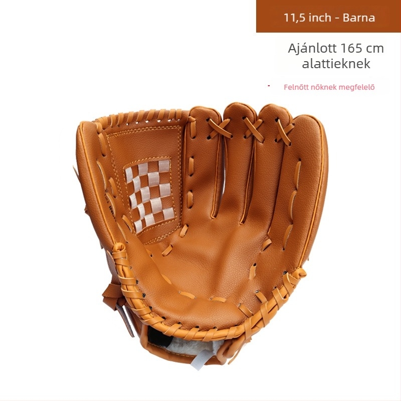 Baseball kesztyű PU műbőr gyerekeknek, testre szabható logóval