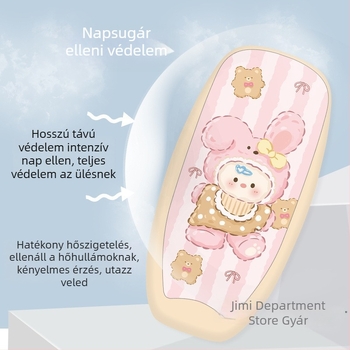 Elektromos jármű ülésvédő huzat; selyem anyag; pamut töltet; nyári használatra; testreszabás nélkül.