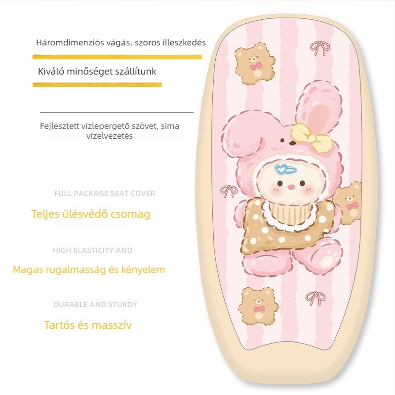 Elektromos jármű ülésvédő huzat; selyem anyag; pamut töltet; nyári használatra; testreszabás nélkül.