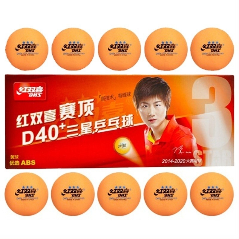 Asztalitenisz labda – Double Happiness, új anyag, Shanghai eredetű, logó nélkül