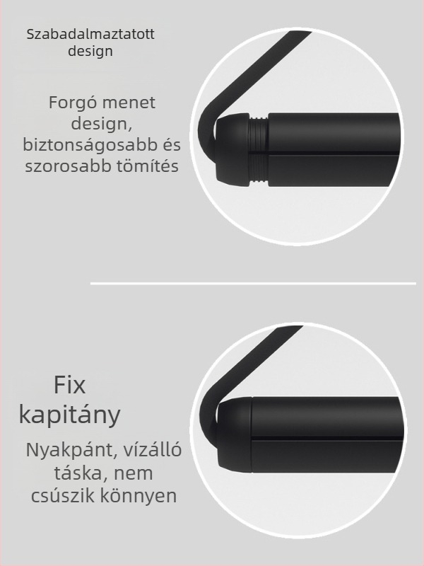 Kültéri vízálló telefon-táska érintőképernyő zárással, ABS/TPU, 7.2 L kapacitás, logó testreszabás
