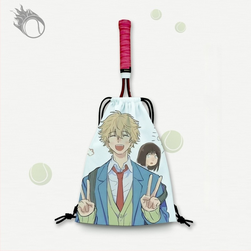 Ifjúsági ütőtáska tenishez és tollaslabdához, univerzális, hordozható, poliészter