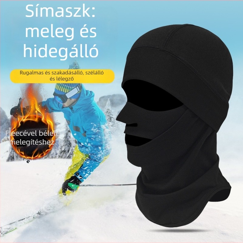 Kerékpáros maszk, nylon anyag, uniszex, BOJHAWZSE