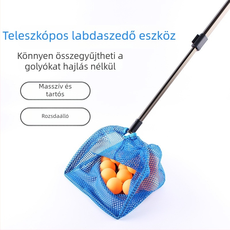 Asztalitenisz labdát gyűjtő gép teleszkópos hálóval — anyag: Egyéb; márka: Egyéb; kategória: asztalitenisz labda gyűjtő gép; alkalmazható forgatókönyvek: Egyéb