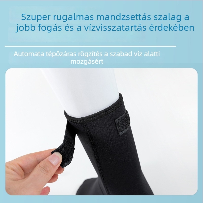 OBEESI professzionális búvár zokni neopren 3/5 mm, vastagított csúszásmentes, felnőtteknek, férfiak és nők számára