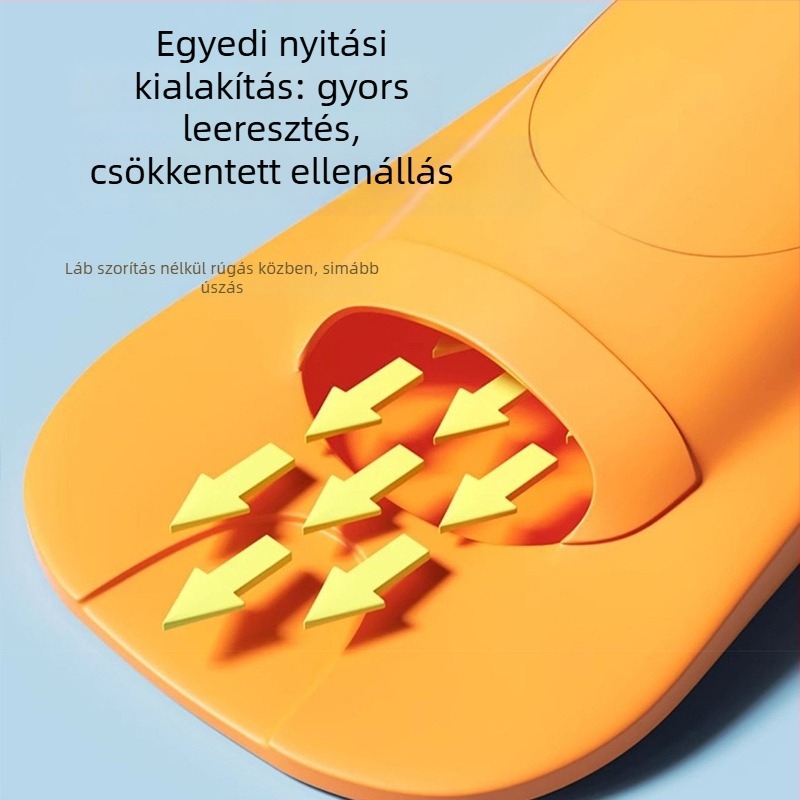 Gyerekeknek szánt szilikon úszópengék szabad stílusú edzéshez, testreszabható gyártás, Silicon Honey márka, eredet Dongguan.