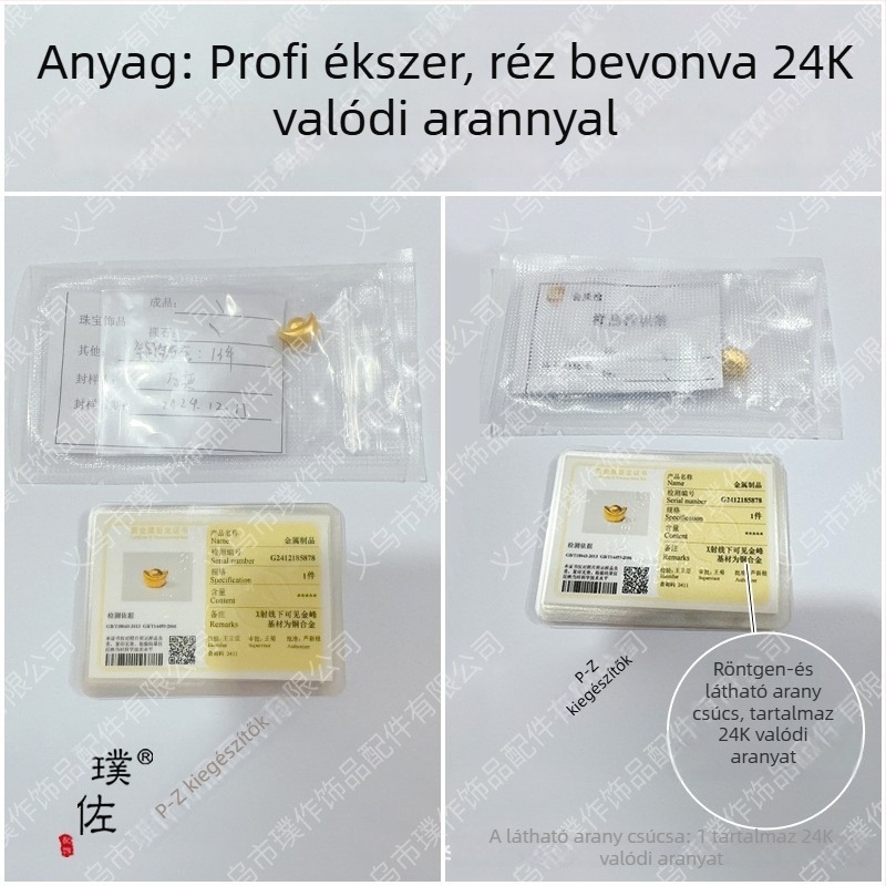 Réz gyűrű, elektroplatírozás, antik stílusú kéz ékszer, uniszex, márka P·z accessories