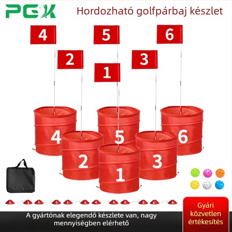 PGK golfputter fedél — több anyagból készült konstrukció (műanyag, poliészter, vászon), logónyomtatás, testreszabás elérhető, licencelt magáncímke