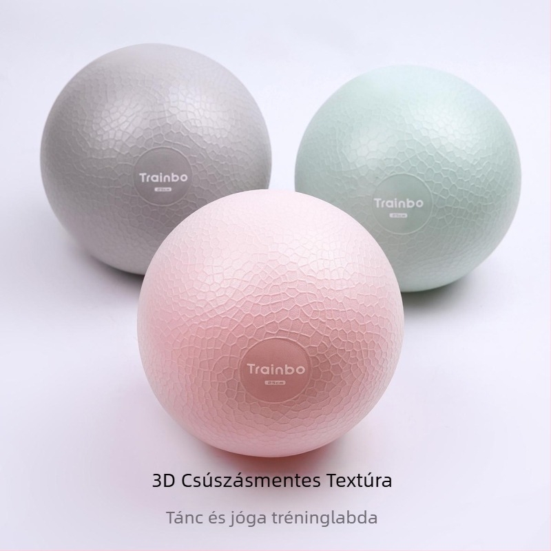 Pilates jóga labda csúszásmentes textúrával a középponti izmok edzéséhez — PVC, 150 g, Trainbo