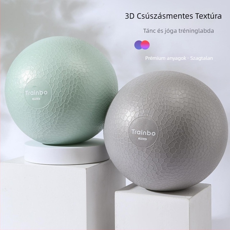 Pilates jóga labda csúszásmentes textúrával a középponti izmok edzéséhez — PVC, 150 g, Trainbo