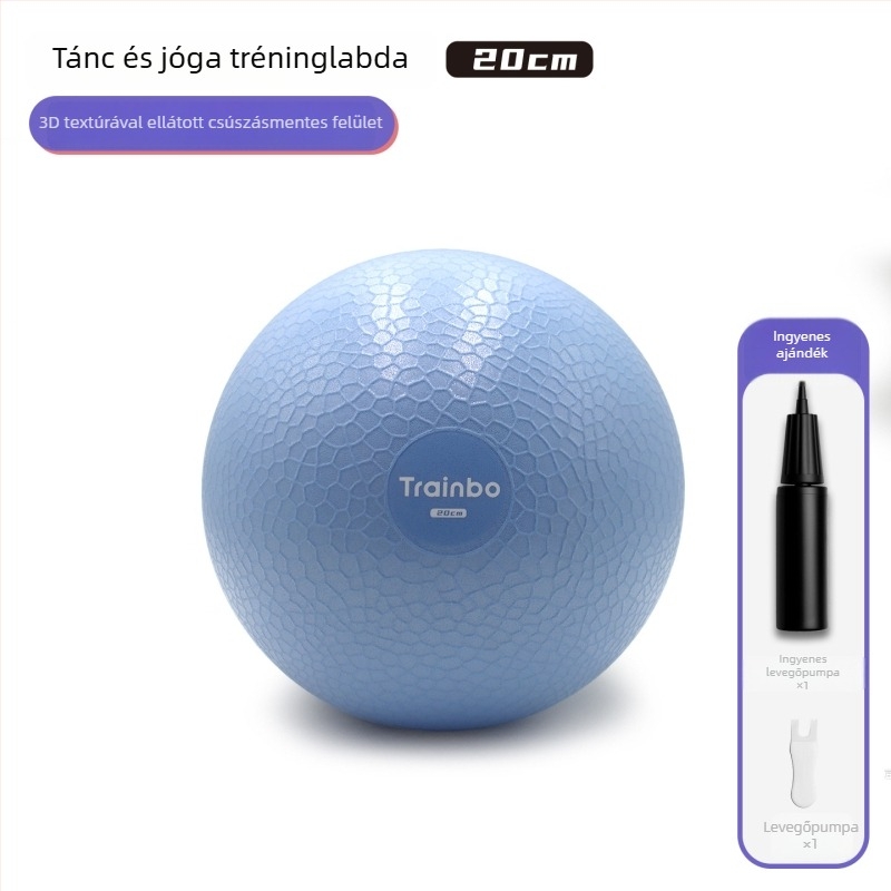 Pilates jóga labda csúszásmentes textúrával a középponti izmok edzéséhez — PVC, 150 g, Trainbo