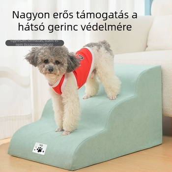 Tipus: Kutya ágyhoz vezető lépcső; Jellemző: felmászó lépések; Márka: Alliance Kai; Eredet: Jiangsu; Anyag: Egyéb