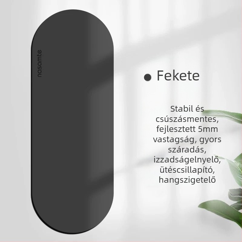 Női jóga matrac, 8 mm vastagság, csúszásmentes, hangtalan, kompozit anyag
