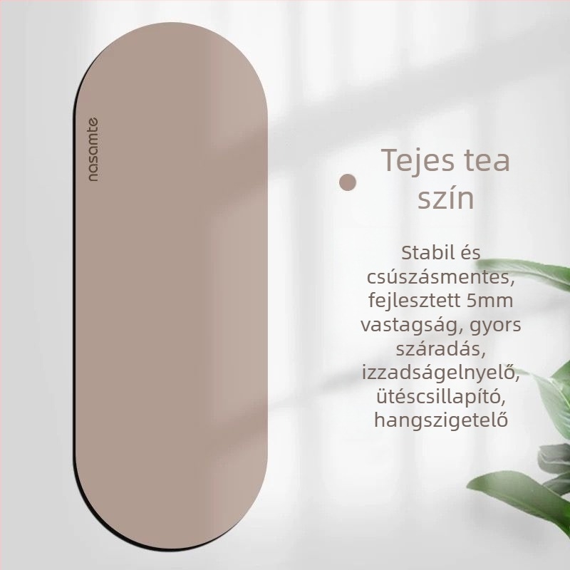 Női jóga matrac, 8 mm vastagság, csúszásmentes, hangtalan, kompozit anyag