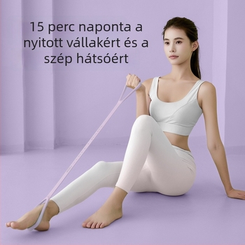 Lingze 8-as alakú feszítő, szilikonból, 0.12 kg, vállnyitásra és hát formálására