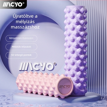 Jóga masszázs roller (Anyag: PP; Márka: Macyo/Mcuyang)
