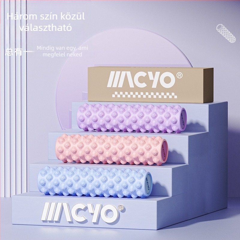 Jóga masszázs roller (Anyag: PP; Márka: Macyo/Mcuyang)