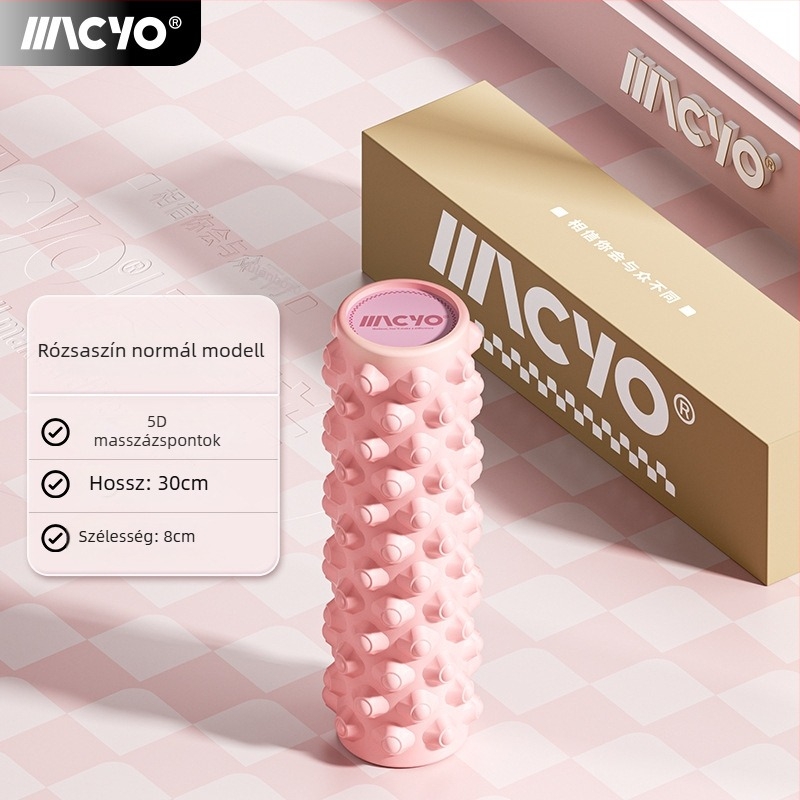 Jóga masszázs roller (Anyag: PP; Márka: Macyo/Mcuyang)