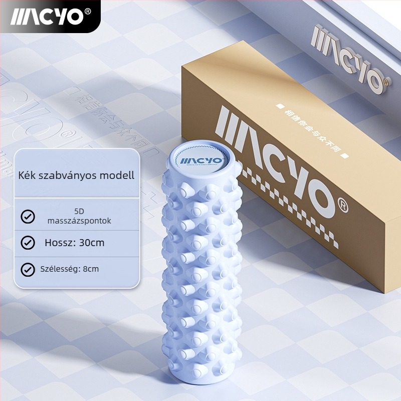Jóga masszázs roller (Anyag: PP; Márka: Macyo/Mcuyang)