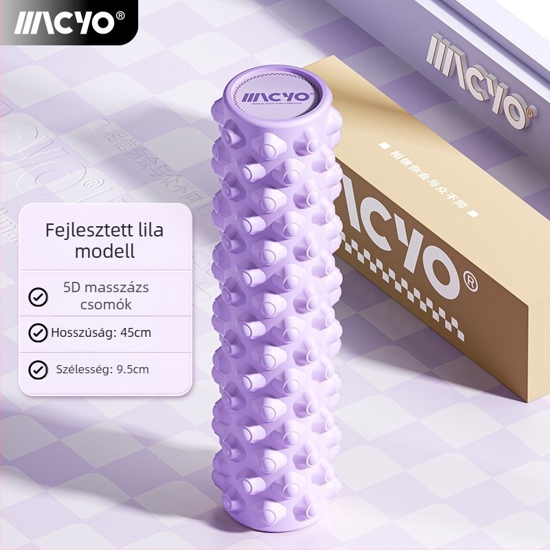 Jóga masszázs roller (Anyag: PP; Márka: Macyo/Mcuyang)
