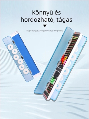 3 rétegű, nagy kapacitású 4-in-1 multifunkcionális kiegészítő doboz ollóval, ABS anyagból