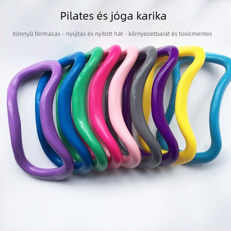 Jóga gyűrű fascia nyújtáshoz ellenállással – Pilates gyűrű a hátsó hajlításhoz és masszázshoz