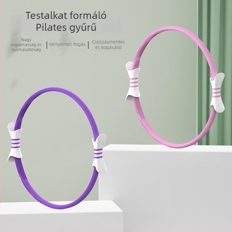 Pilates jóga kör a testformáláshoz és a medencefenék izmok edzéséhez, a lábak tonizálásához