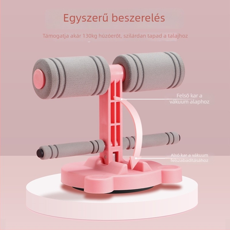 Összecsukható ülő-felülés segédeszköz otthoni és irodai használatra, 440 g, Modell: Sit-Up Aid, Többfunkciós hasi edzőberendezés