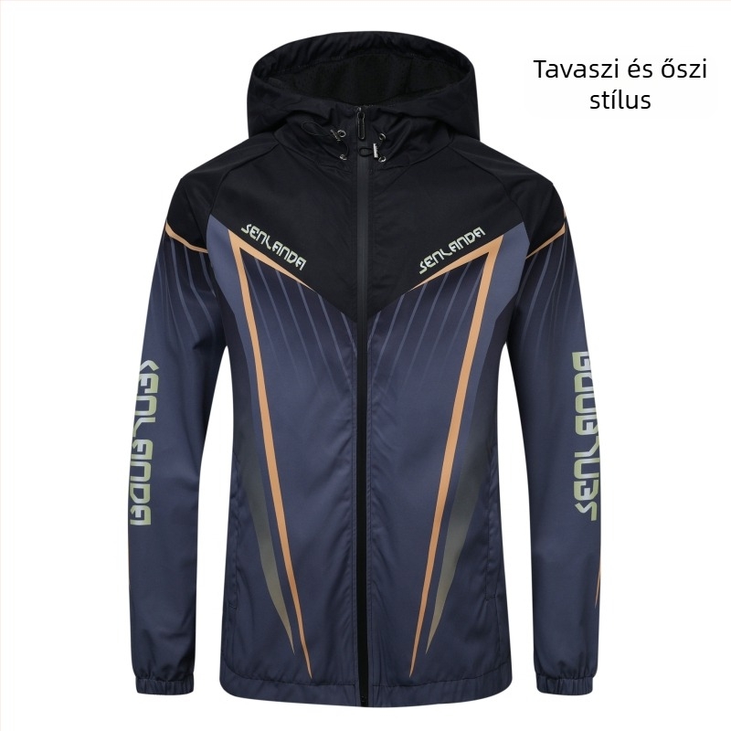 Uniszex horgászzseki, vízálló, szélálló, lélegző, meleg fleece béléssel