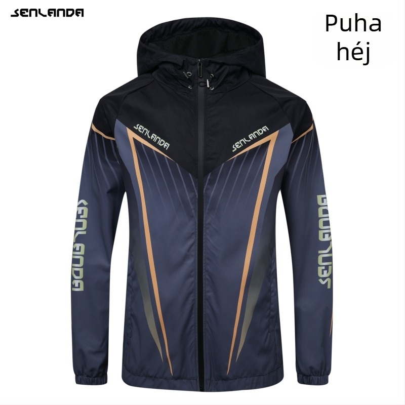 Uniszex horgászzseki, vízálló, szélálló, lélegző, meleg fleece béléssel