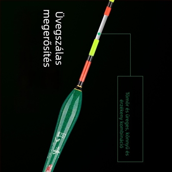 Junxin nanométeres anyagú horgászúszó – függőleges sodrású