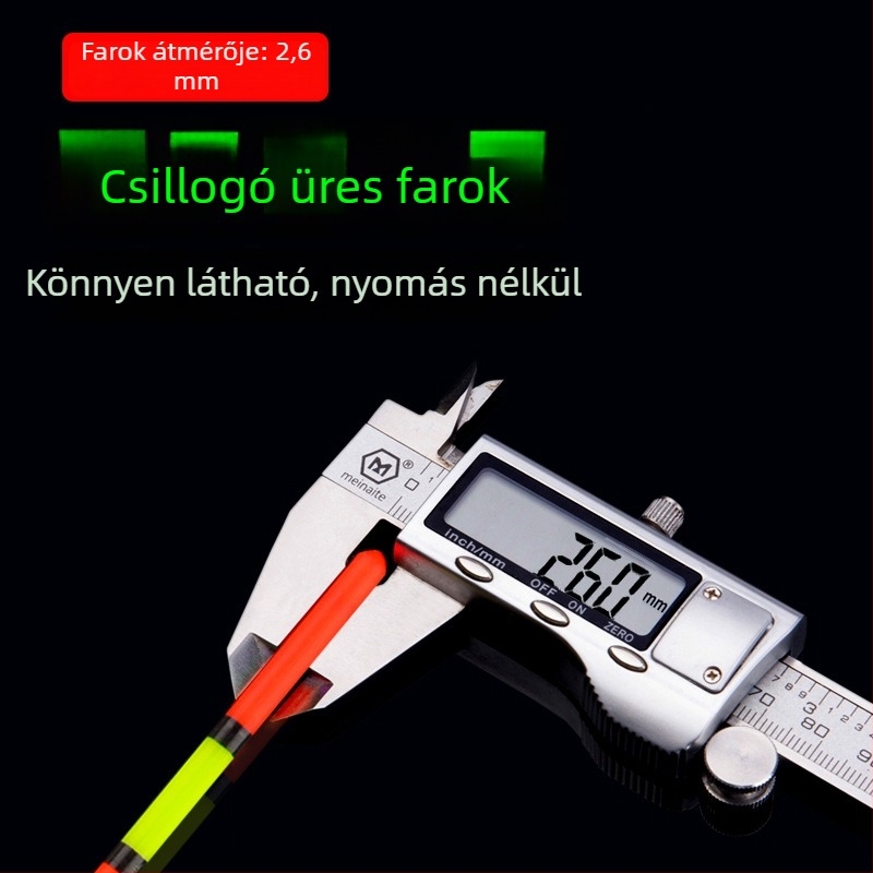 Junxin nanométeres anyagú horgászúszó – függőleges sodrású