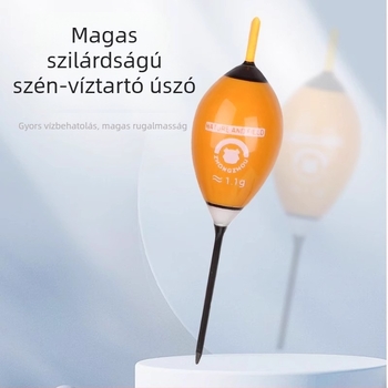 Műanyag horgász úszó patakokhoz, sekély vízre tervezve